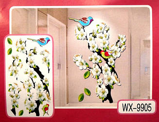 3D Декор — інсталяція КВІТИ WX-9905