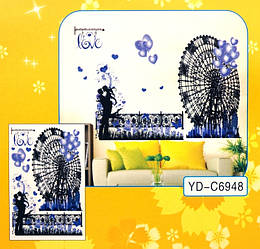 3D Декор — інсталяція КОЛЕСО ОБОЗРЕННЯ YD-C6948