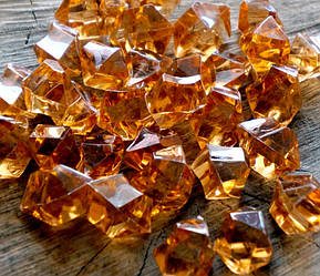 Декоративний наповнювач пластиковий Світло-коричневий