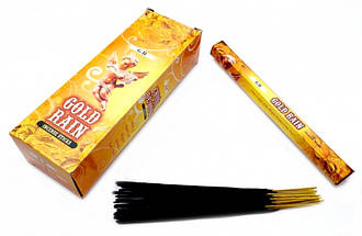Пахощі ароматичні палички Золотий дощ шестигранник GR GOLD RAIN
