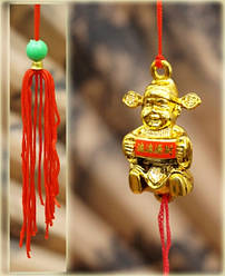 Підвіска Фен Шуй пластик із пензликом Тай СЕН + Свиток