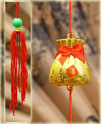 Підвіска Фен Шуй пластик із пензликом Мішок із багатством