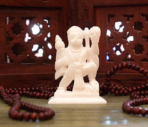 Статуетка білий мармур Хануман