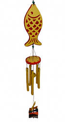 Співочі вітру 5 трубочок Риба Жовта No2