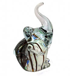 Слон кольорове лите скло