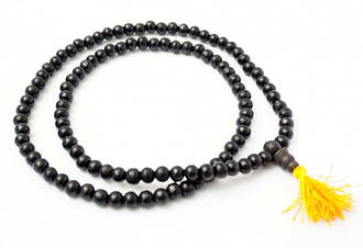 Чітки з дерева манго чорні 12 мм.