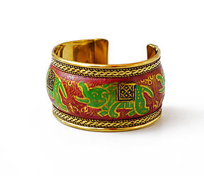 Браслет Слоники Червоний