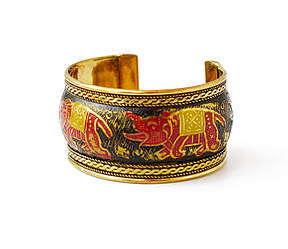 Браслет Слоники Чорний