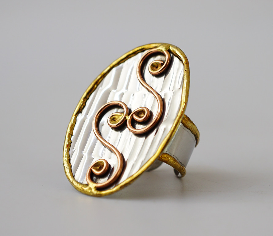 Кільце Абстракція NEHA-NR16, фото 1