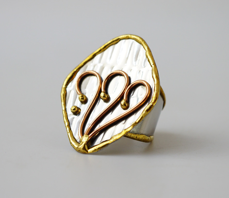 Кільце Абстракція NEHA-NR20, фото 1