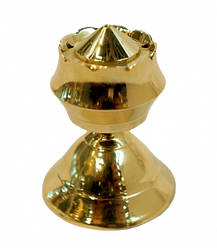 Підставка під пахощі жовтий метал Арт.5368