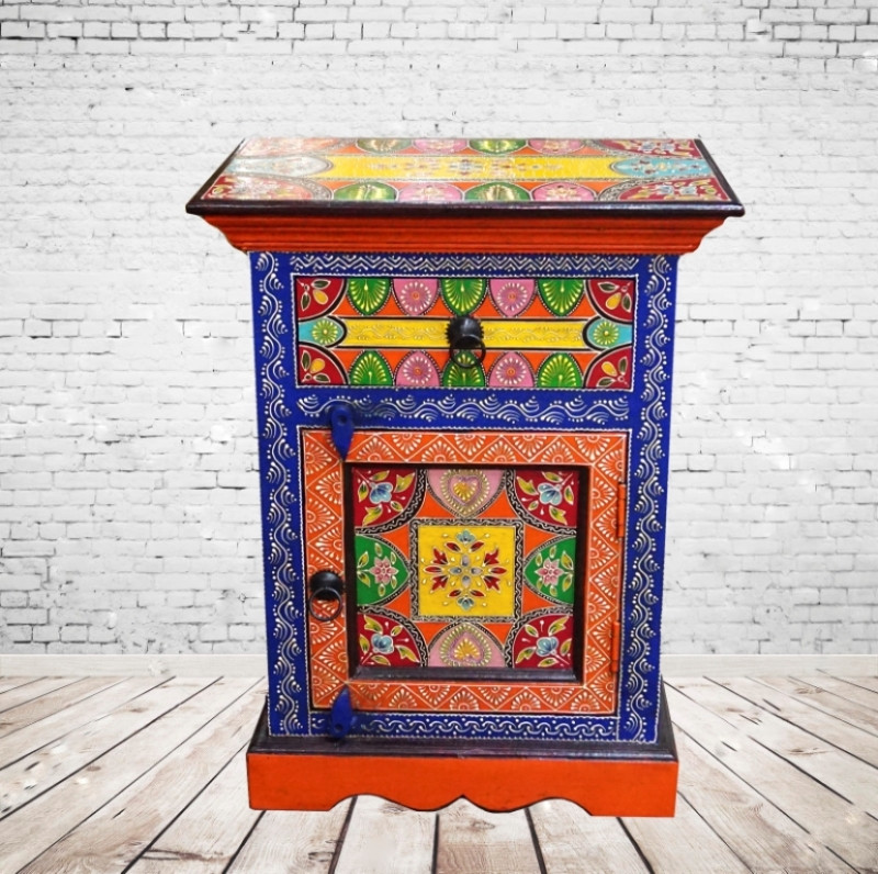 Тумбочка з дерева манго Арт.2136 No2, фото 1