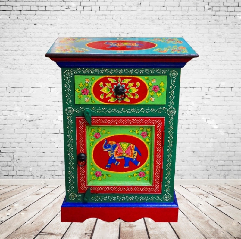 Тумбочка з дерева манго Арт.2136 No3, фото 1