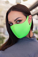 Маска Fasion Mask багаторазова захисна для дорослих 2 шт./уп. Салатова