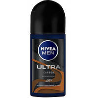 Дезодорант-антиперспирант Nivea Men Ultra Carbon с активированным углем Шариковый 50мл