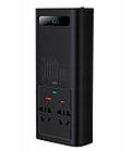 Автомобільний інвертор Baseus 300W 220V чорний перетворювач напруги, фото 3