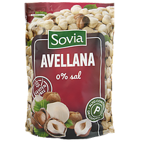 Горішки фундук (без глютену) Совіа Sovia avellana 200g 20шт/ящ (Код: 00-00013013)