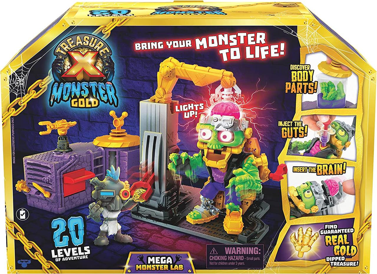 Ігровий набір Золота Мега Лабораторія Монстрів Treasure X Monster Gold 41631
