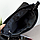 Сумка чоловіча шкіряна Handycover S248 чорна з клапаном, фото 7