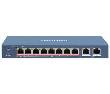 28-портовий некерований Hi-PoE комутатор Hikvision DS-3E0528HP-E, фото 2