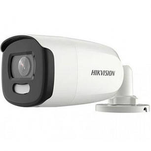 2Мп ColorVu Turbo HD відеокамера з PIR датчиком і сиреною DS-2CE12DFT-PIRXOF (3.6 мм), фото 2
