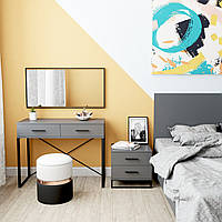 Стіл туалетний Ascet Art In Head  графіт