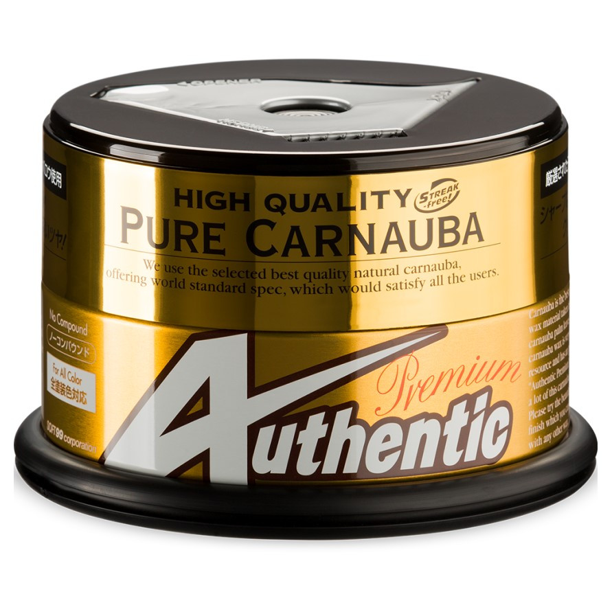 Натуральний віск SOFT99 Authentic Premium Carnauba (карнауба) 200 г