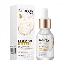 Сироватка для обличчя з екстрактом рису Bioaqua Rice Raw Pulp Essence, 15 мл