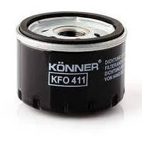 Фильтр масляный Renault Logan, Kangoo 1.5dCi-1.9D (h=50mm) (низкий) (Könner)