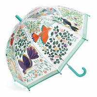 Детский зонт прозрачный Djeco Цветы и птицы DD04804