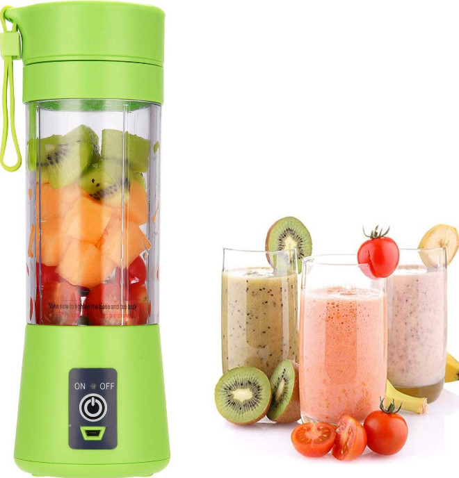 Блендер Smart Juice Cup Fruits 380 мл Зелений