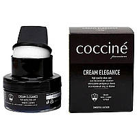 Питательный крем для обуви + губка Coccine CREAM ELEGANCE 50мл