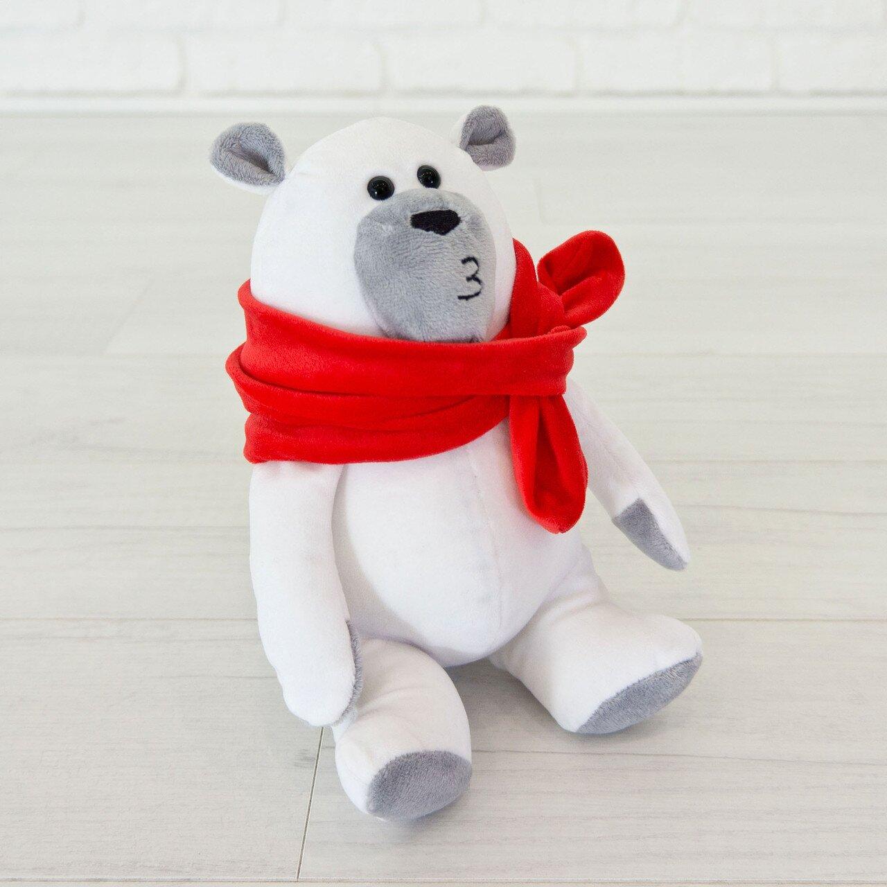 Мягкая игрушка Kidsqo медведь Маршмеллоу 20см белый (KD627) - фото 2 - id-p1710557484