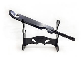 Кинжал кунай Наруто меч Кубикирибочо з підставкою косплей аксесуар 25,5 см - Kunai, Naruto, Cosplay
