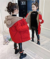 Тепла куртка на дівчинку єврозима