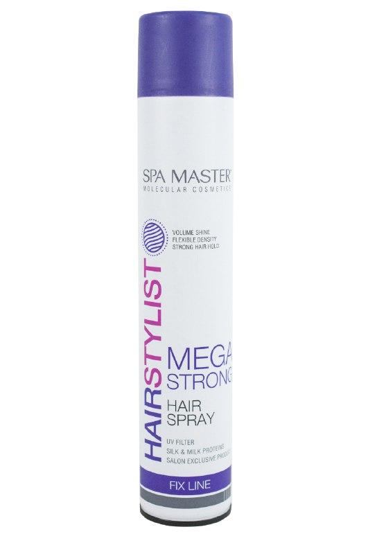 Лак волосся Spa Master Mega Strong Hairstylist SM 261 400 мл