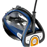 Праска TEFAL Ultimate Pure FV9848E0, 3200 Вт, 260 г/хв, 350 мл, підошва Durilium, чорно-синій, фото 4