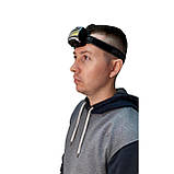 Налобний ліхтарик світлодіодний High Power Headlamp, фото 4