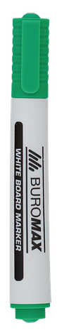 Маркер BuroMax BM.8800-04 сухостираємий зелений, фото 2