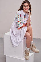 Жіноча сукня MEREZHKA "Квіткове поле" (біла), фото 2
