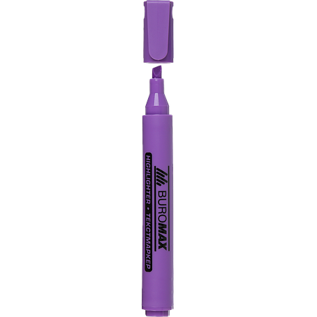 Маркер BuroMax BM.8906-07 фіолетовий, фото 1