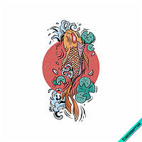 Термоаплікація Рибка [Свій розмір в асортименті]