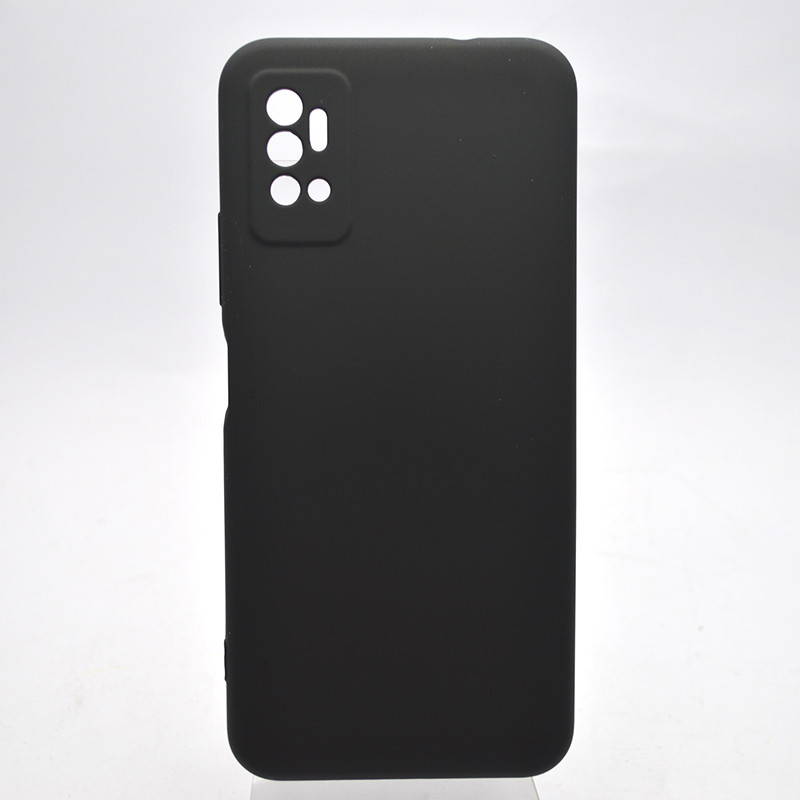 Чохол накладка Silicon Case Full Camera для ZTE Blade A71 Black/Чорний, фото 1