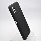 Чохол накладка Silicon Case Full Camera для ZTE Blade A71 Black/Чорний, фото 4
