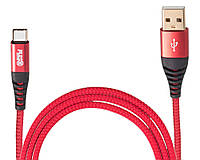 Кабель VOIN VL-004BK USB - Type C 1м , красный