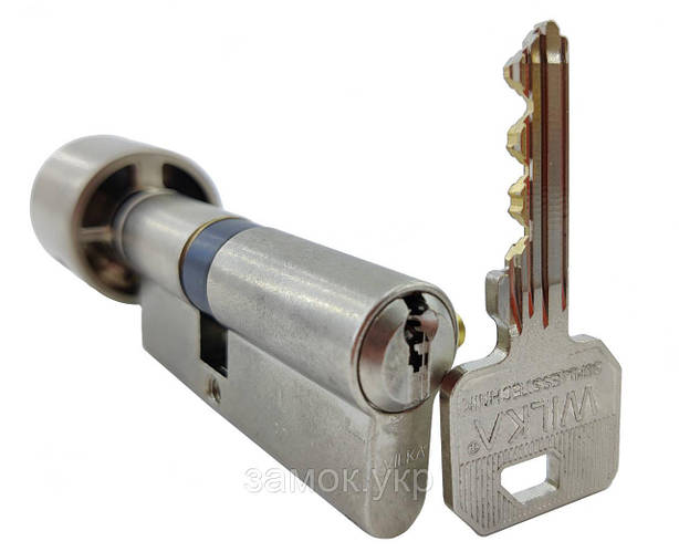 Цилиндр Wilka 1405 C K423 ключ/тумблер (Германия) 80 мм 50х30Т (ID ...
