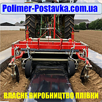 Плівка для мульчування ПОЛУНИЦІ 1,2м*500м, 40мкм, ЧОРНА, на 24 міс.