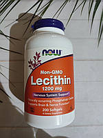 Now Foods Soy Lecithin 200 soft , соєвий лецитин нау