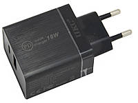 Зарядное устройство для телефона UKC-6924 18W, блок зарядки телефона quick charge 3.0 | чёрная (ST)