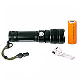 Ліхтарик ручний "X-Balog BL-1827-P90", світлодіодний ліхтар акумуляторний для риболовлі (лохтар ручний) (ST), фото 8